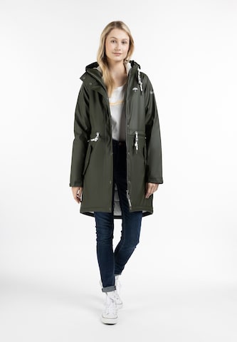 Manteau fonctionnel Schmuddelwedda en vert