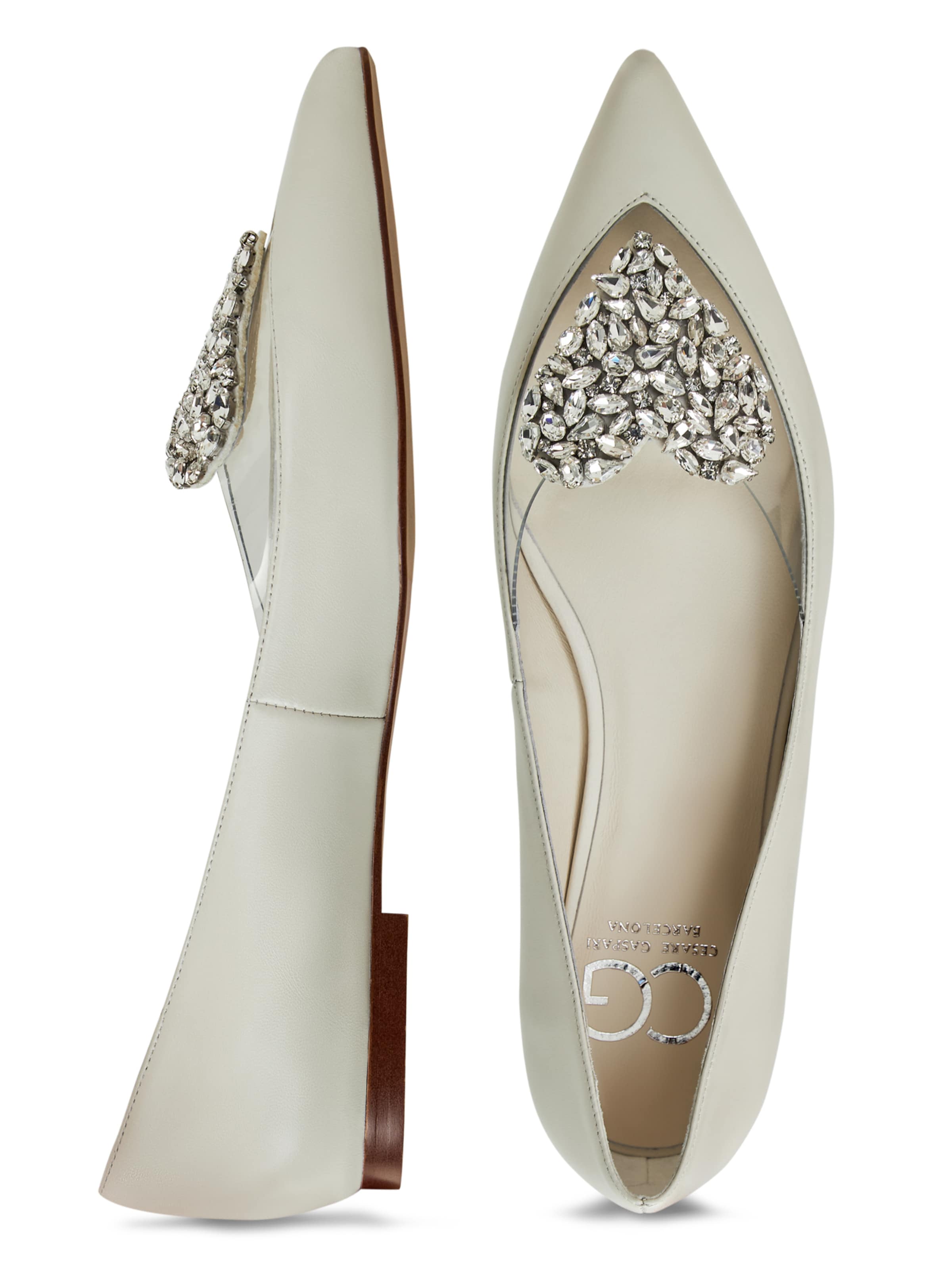 CESARE GASPARI Ballerina in Beige