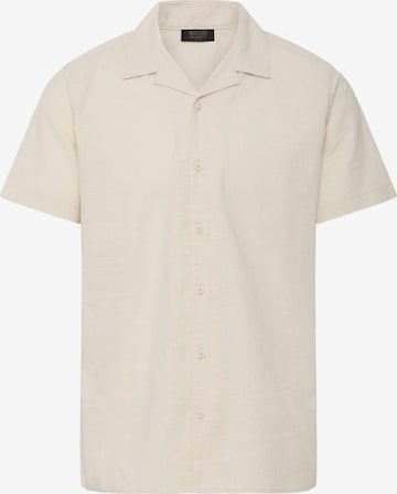 Camicia ' IDMonken ' di INDICODE JEANS in beige: frontale