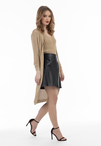 faina Knit cardigan in Beige