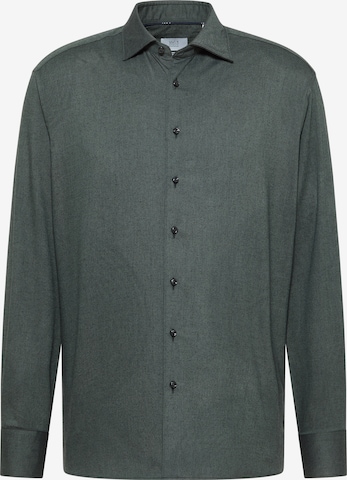 ETERNA Zakelijk overhemd in Groen: voorkant