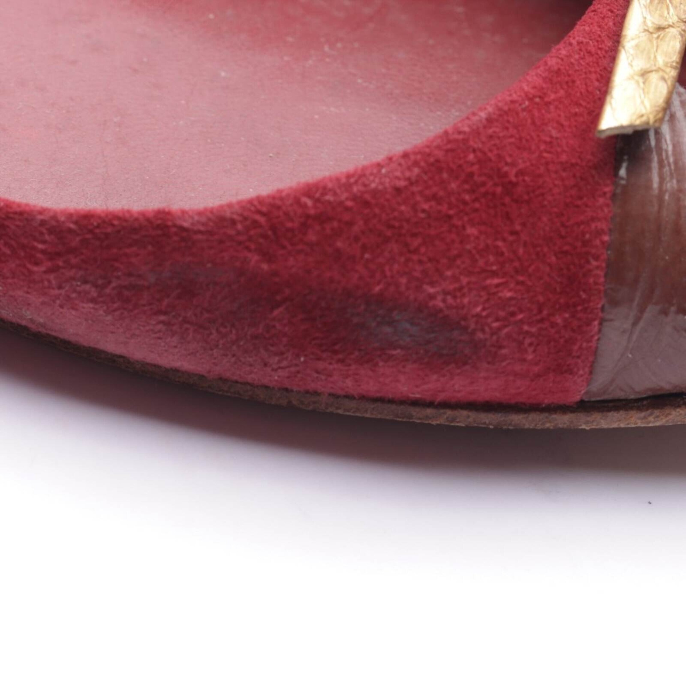 Marc Jacobs Flats & Loafers in 38,5 in Red