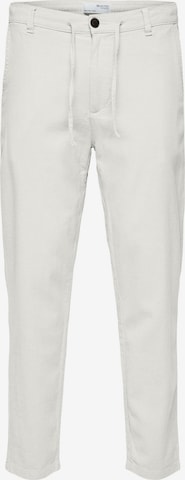 Pantaloni chino 'Brody' di SELECTED in bianco: frontale