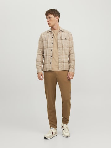 JACK & JONES Regular Housut 'STACE' värissä ruskea