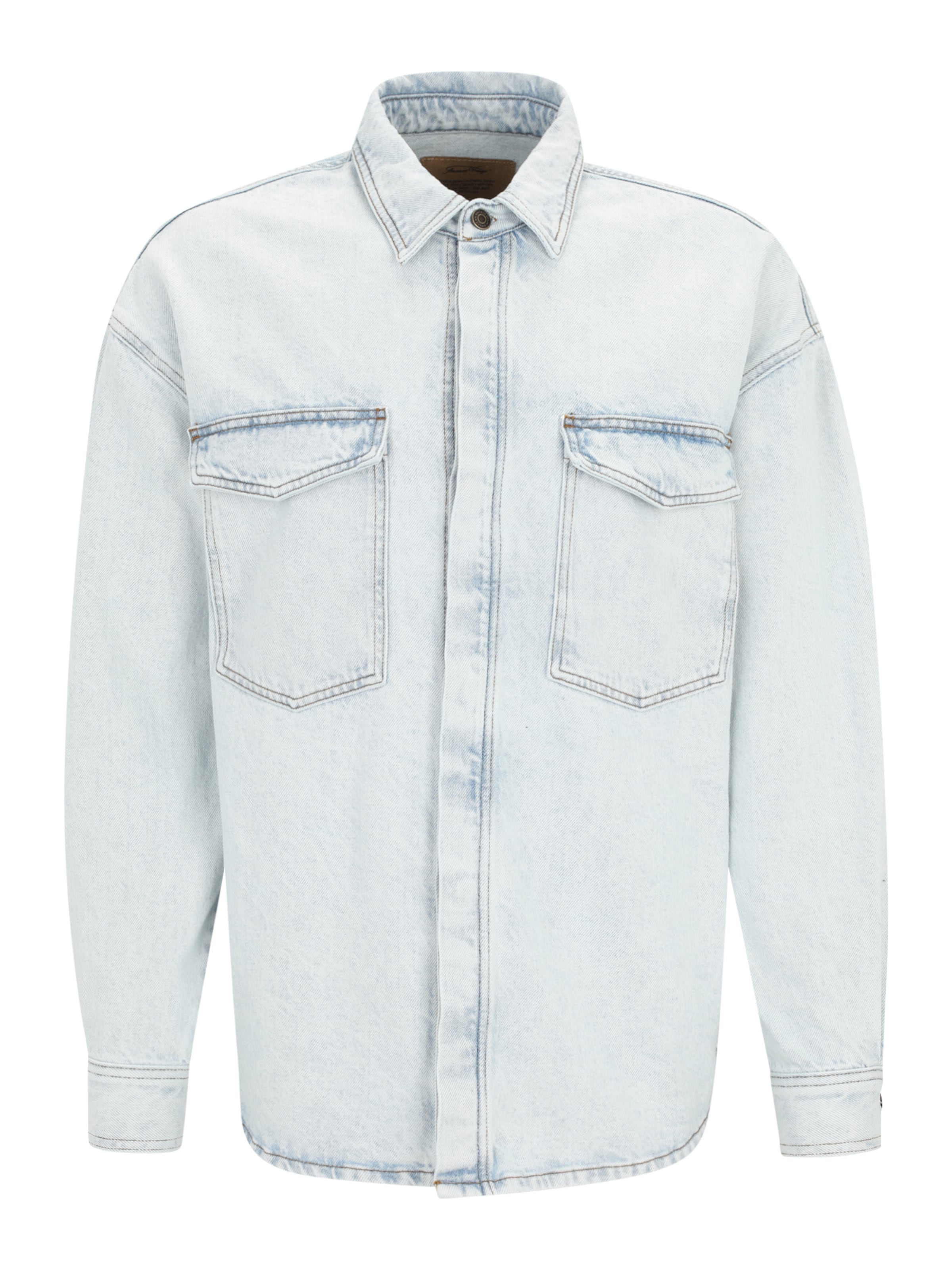 Regular fit Camicia 'CHEMISES' di AMERICAN VINTAGE in blu: frontale