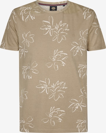 Petrol Industries T-Shirt 'Grafito' in Beige: Vorderseite