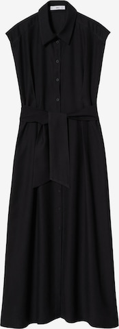 MANGO Shirt Dress 'TIBI' in Black: front