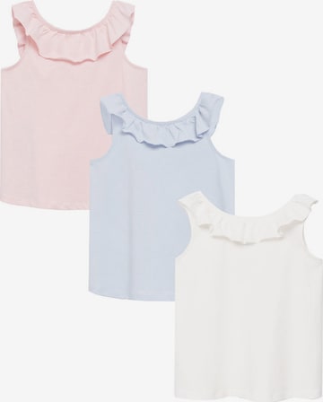 T-Shirt MANGO KIDS en mélange de couleurs : devant