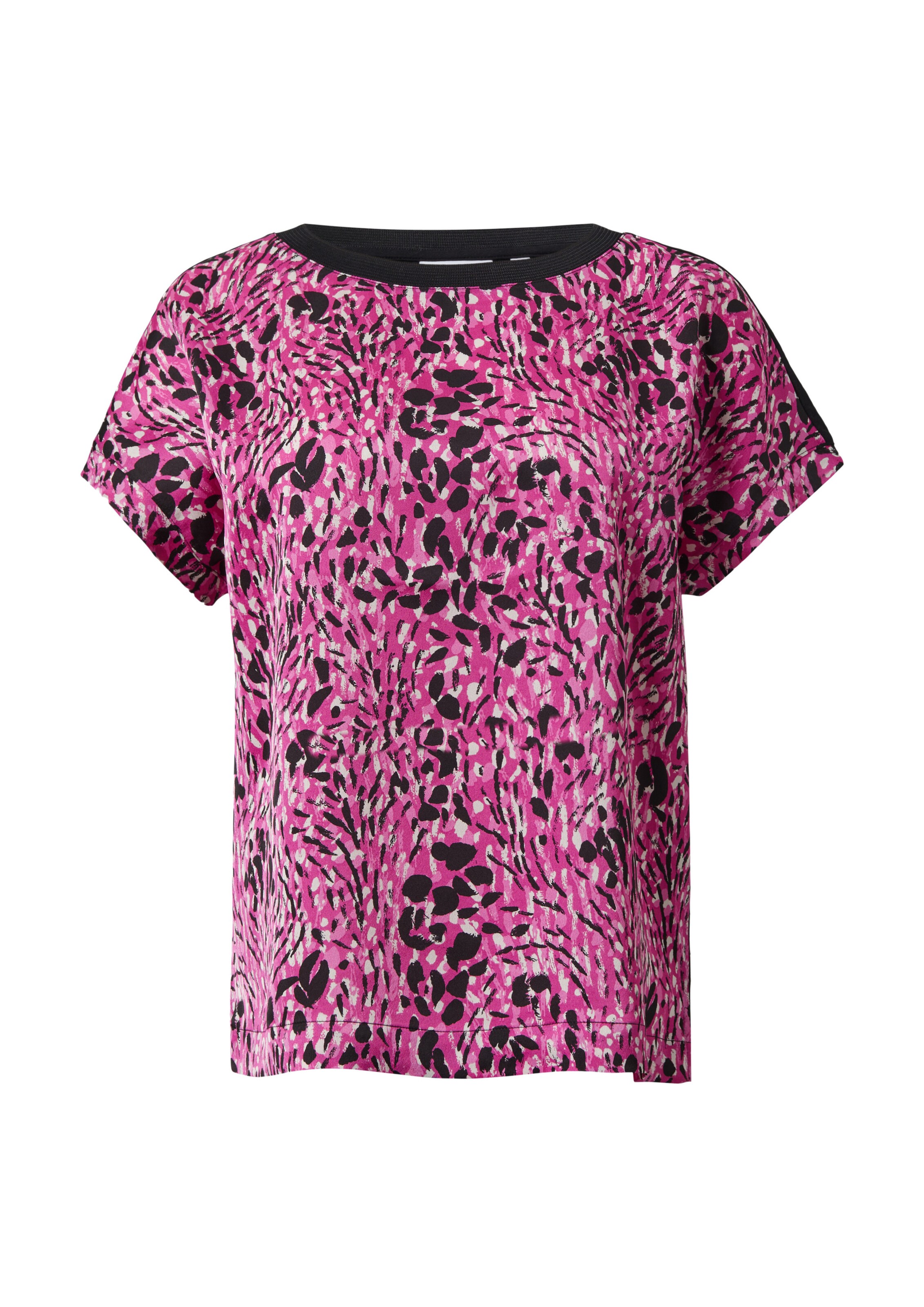 T-shirt COMMA en rose : devant