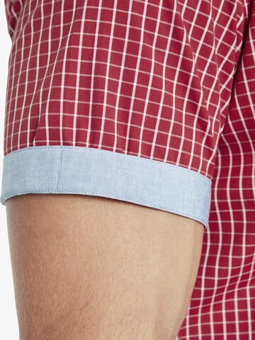 Jan Vanderstorm Regular fit Button Up Shirt 'Ajule' in Red