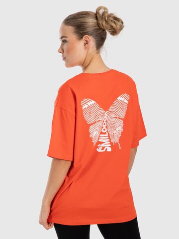 Smilodox Shirt ' Payton ' in Orange