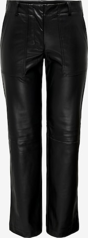 juoda ONLY Standartinis Kelnės 'IDINA': priekis