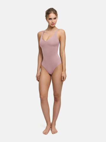 cfab (formerly creamy fabrics) Shaping Bodysuit in Pink