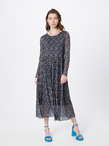 NÜMPH Jurk 'FREJA' in Blauw: voorkant