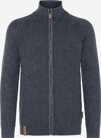 INDICODE JEANS - Cárdigan ' IDRockly ' en azul: frente