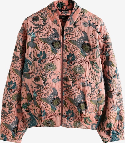 Demisezoninė striukė iš Next, spalva – grafito / alyvuogių spalva / benzino spalva / pudros spalva, Prekių apžvalga