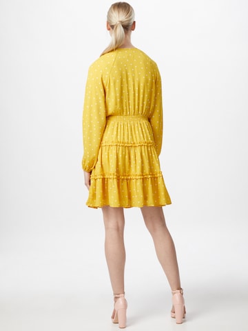 VILA Kleid 'Dotties' in Gelb