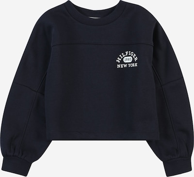 TOMMY HILFIGER Sweatshirt in nachtblau / offwhite, Produktansicht