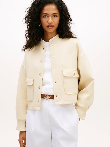 TOMMY HILFIGER Between-season jacket in Beige: front
