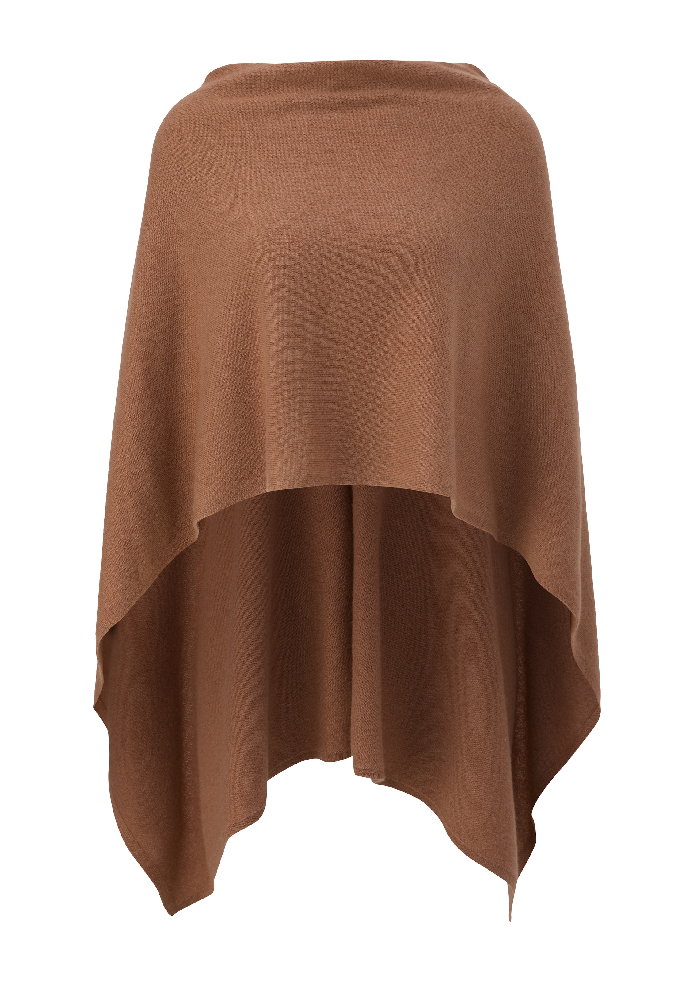 s.Oliver BLACK LABEL Cape in Bruin: voorkant