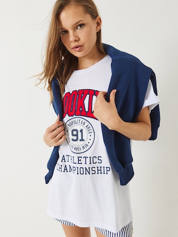 Bianco Lucci Majica | bela barva: sprednja stran