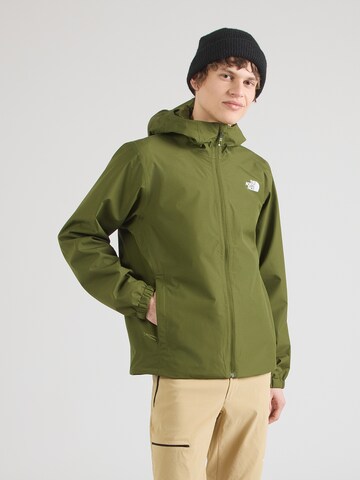 Giacca per outdoor 'QUEST' di THE NORTH FACE in verde: frontale