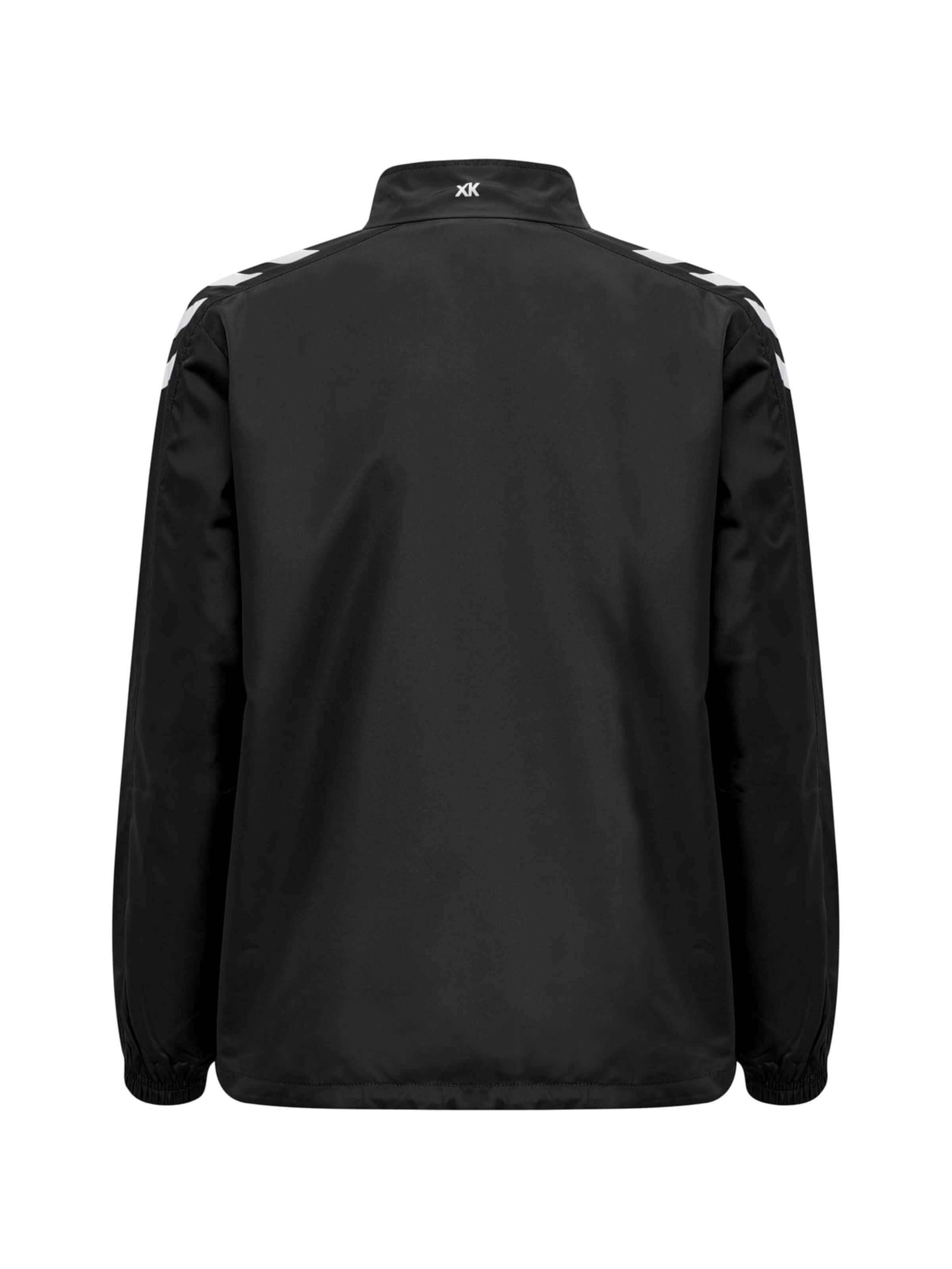 Veste de sport 'hmlCORE XK MICRO ZIP JACKET KIDS' Hummel en noir