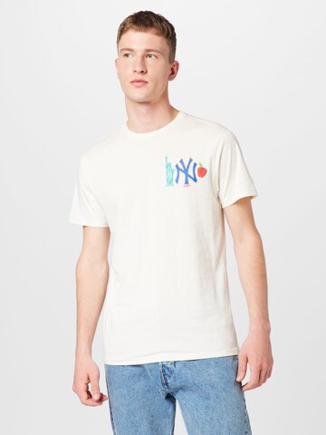 NEW ERA T-Shirt in Weiß: predná strana