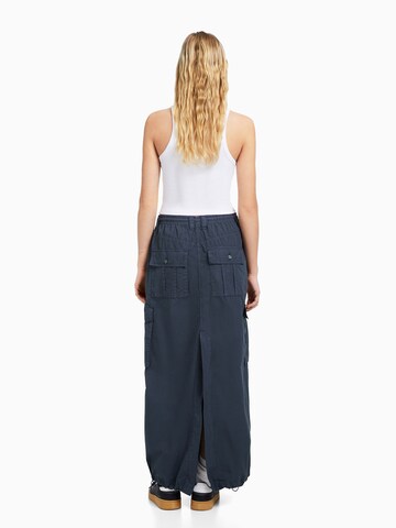 Jupe Bershka en bleu