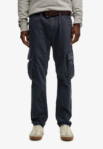 Regular Pantalon cargo 'Core' Superdry & Co en bleu : devant