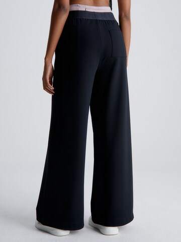 Calvin Klein Sport Wide leg Workout Pants in Black