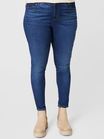 Skinny Jean '720™ High Rise Super Skinny' Levi's® Plus en bleu : devant