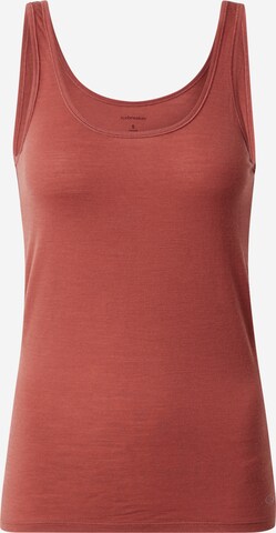 ICEBREAKER - Camiseta funcional 'Siren' en rojo: frente