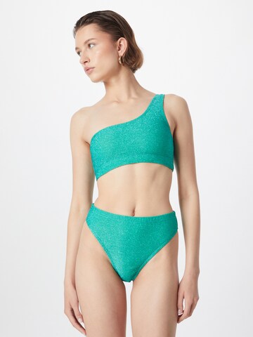 Nasty Gal T-shirt Bikini in Green: front