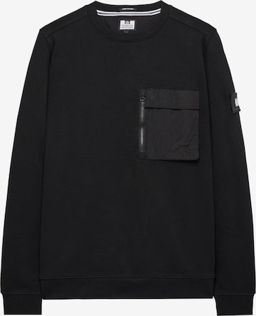 Sweat-shirt Weekend Offender en noir : devant