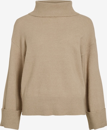 Pull-over 'VIROLFIE' VILA en beige : devant