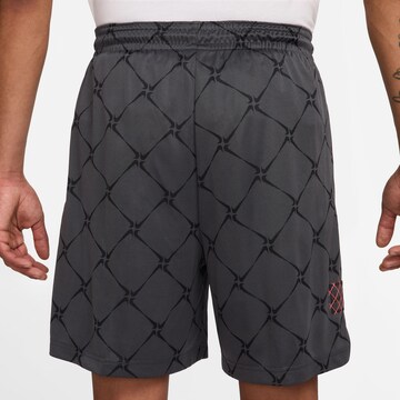 NIKE Regular Workout Pants in Grey