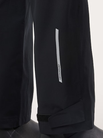 SWEDEMOUNT - regular Pantalón de montaña 'Tjörn' en negro