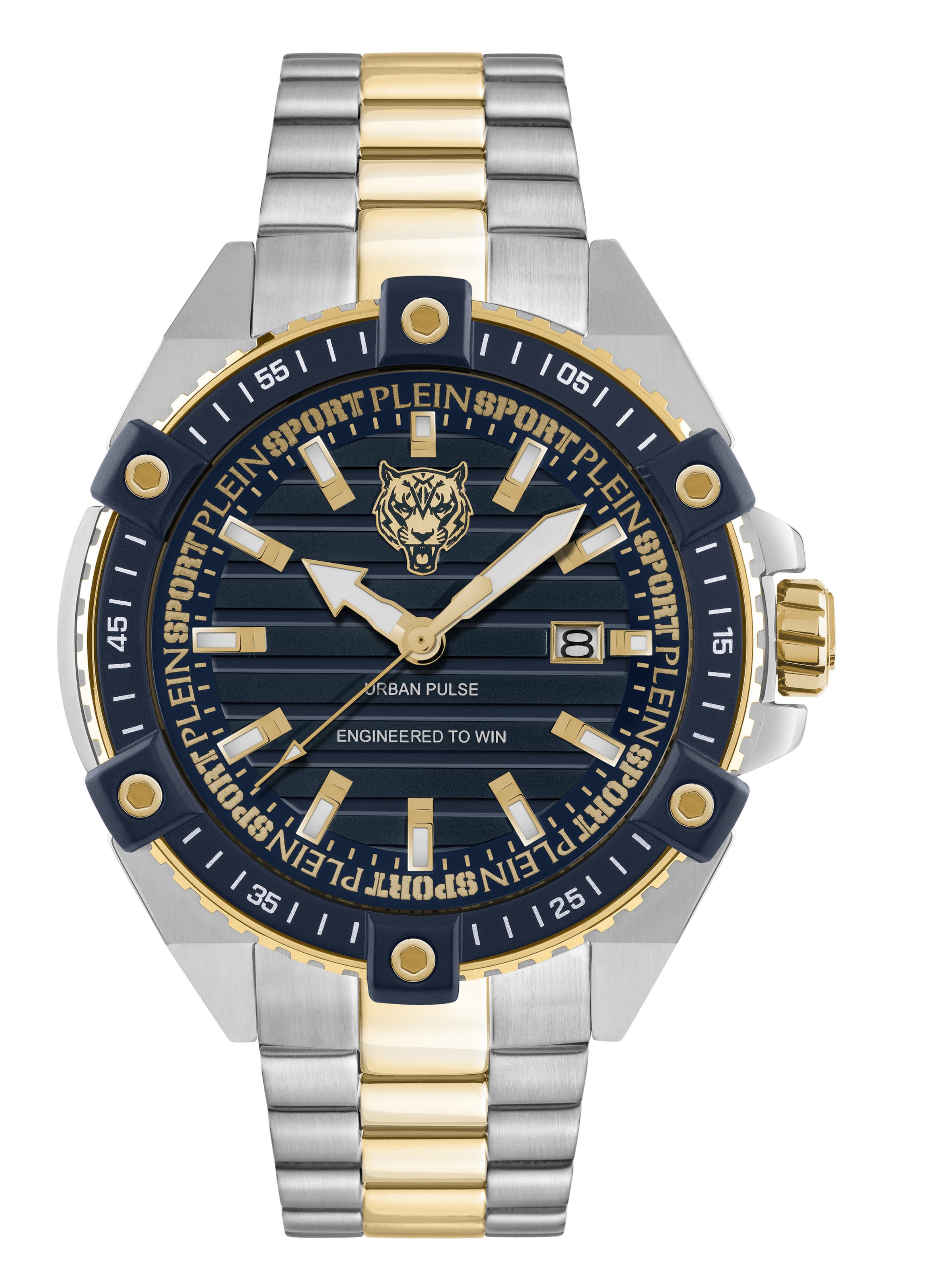 Orologio analogico 'Urban Pulse' di Plein Sport in colori misti: frontale