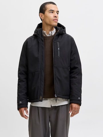 JACK & JONES Between-season jacket in Black: front