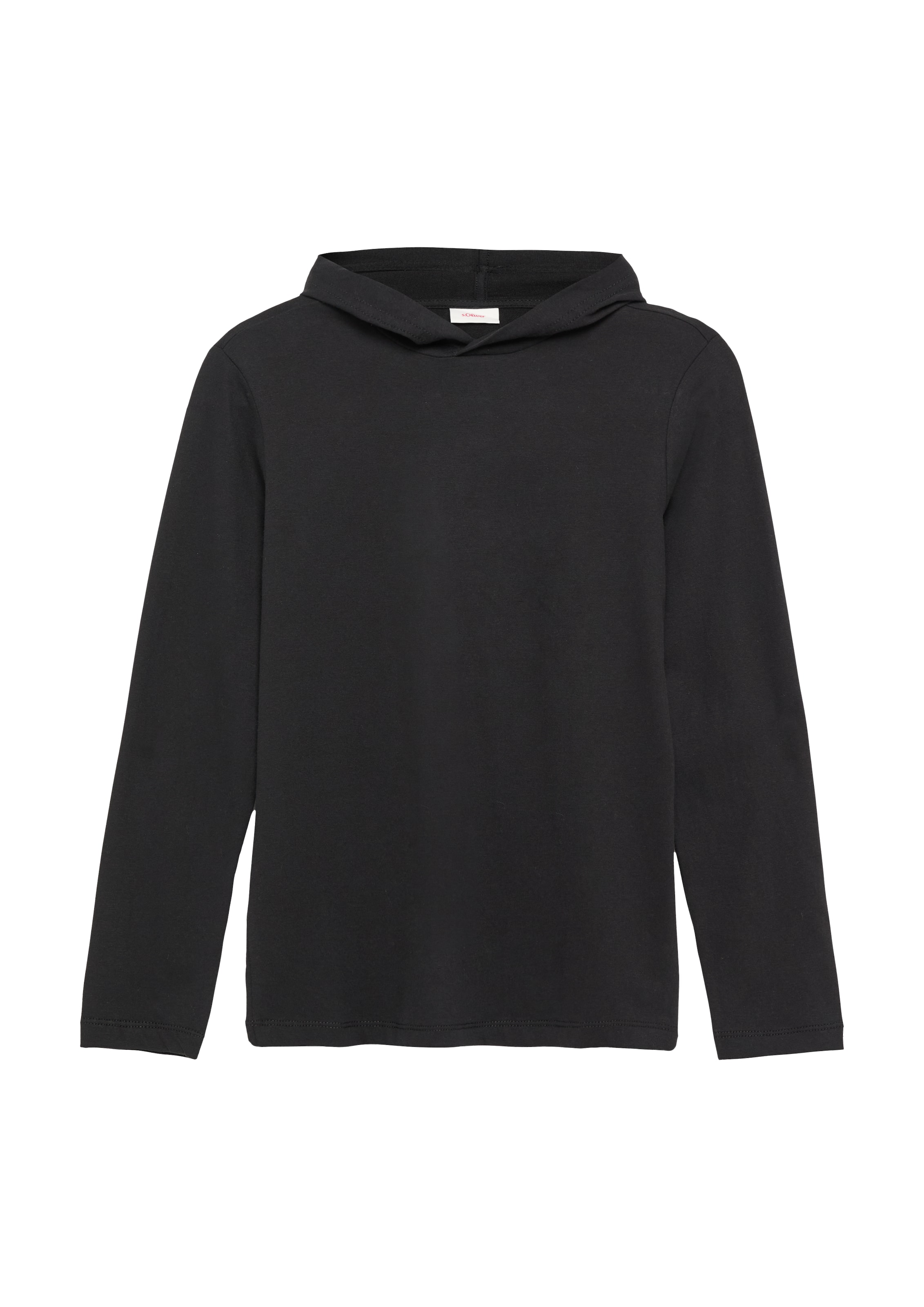 s.Oliver Sweatshirt in Schwarz: Vorderseite