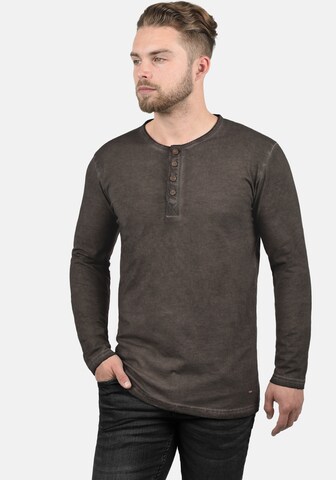 !Solid Shirt 'Timur' in Brown: front