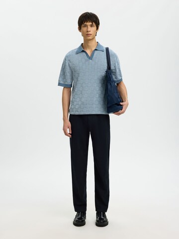 Pull-over SELECTED en bleu