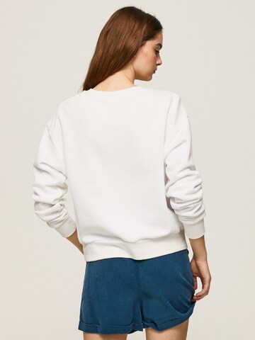 Sweat-shirt 'Nya' Pepe Jeans en blanc