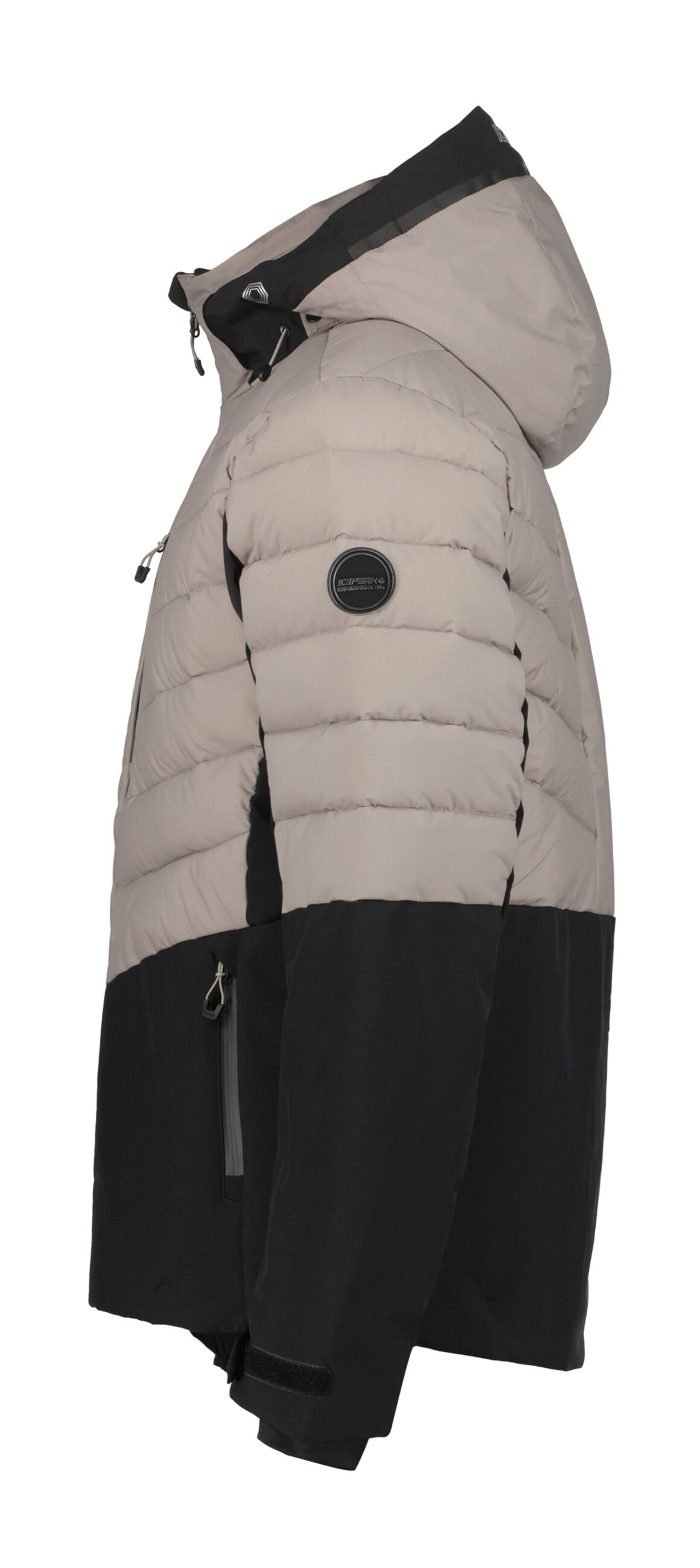 ICEPEAK Athletic Jacket 'Folsom' in Grey