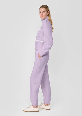 Tapered Pantaloni di s.Oliver in lilla