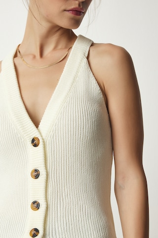 Happiness İstanbul Πλεκτό γιλέκο σε μπεζ