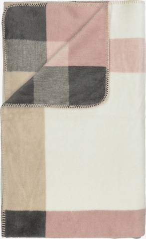 LIVING DREAMS Blankets 'Check Karo' in Mixed colors: front