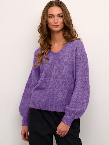 Kaffe Sweater 'Sarla' in Purple: front