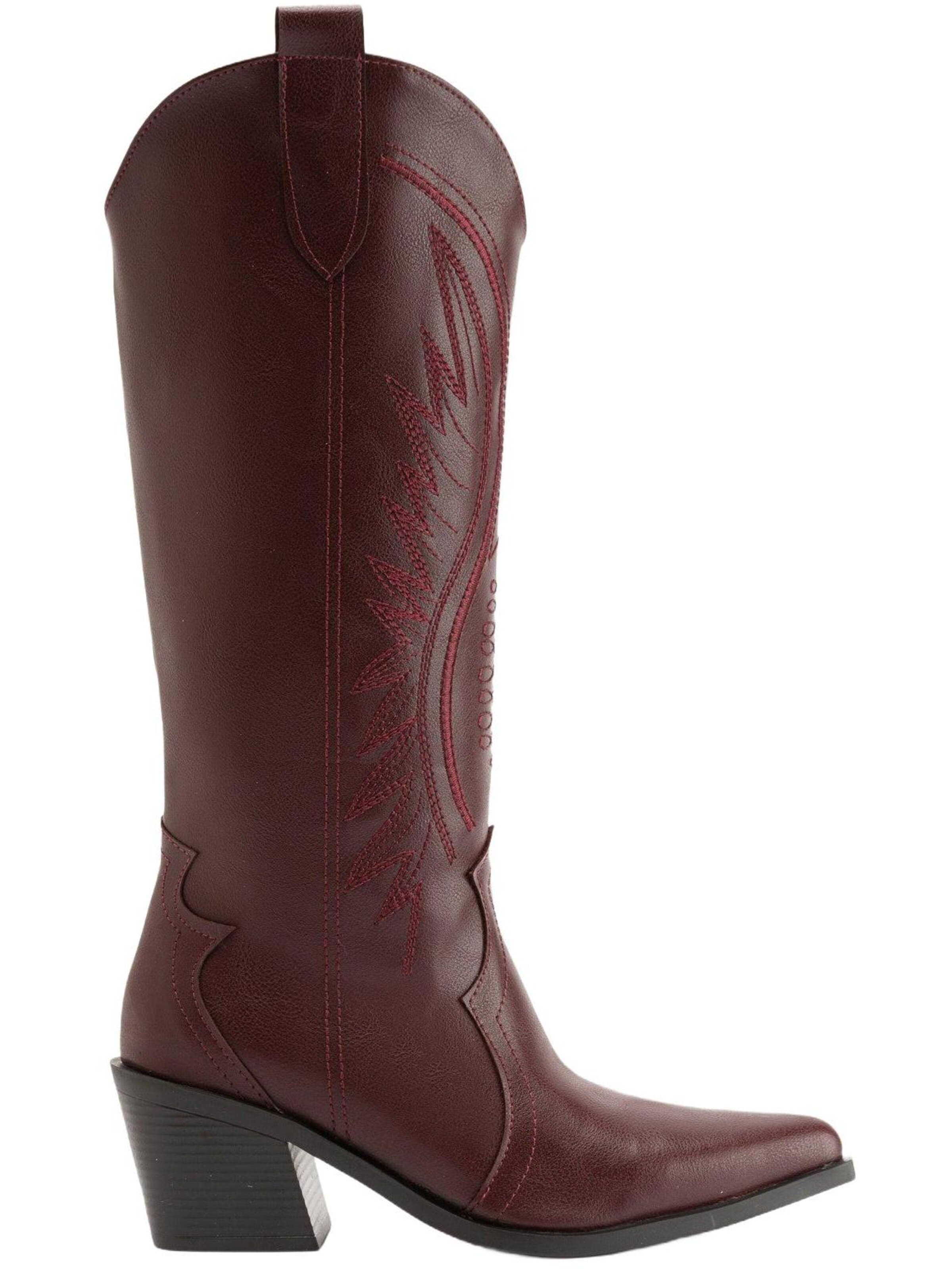 Limoya Boots 'Held' in Red: front